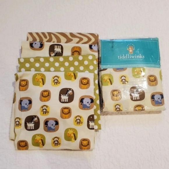 NWT Tiddlywinks Jungle Receiving blankets - Picture 2 of 3